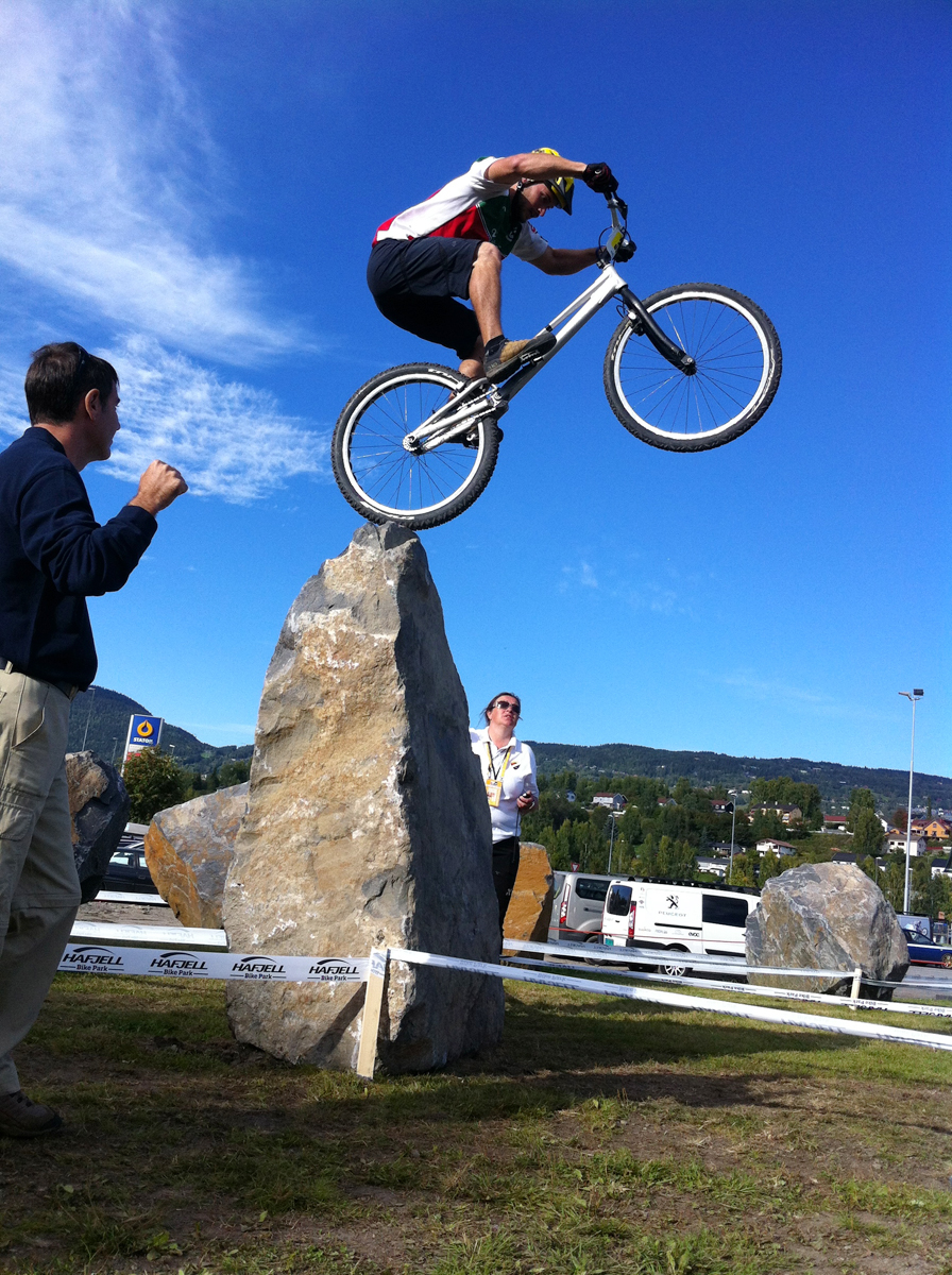 Jérôme Chapuis World Championship Lillehammer Norway Trial